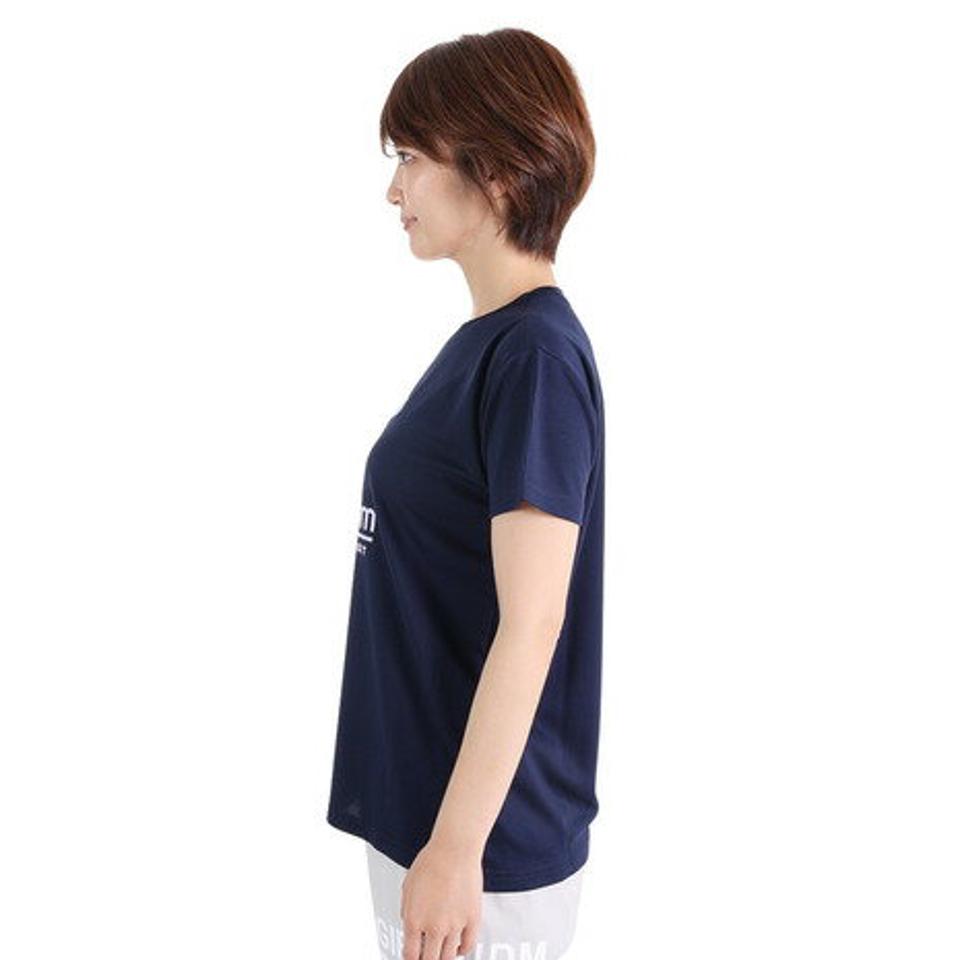 ジローム(GIRAUDM)(レディース)半袖Tシャツ レディース ドライプラス CT3S0046-TR864-GRCD NVY