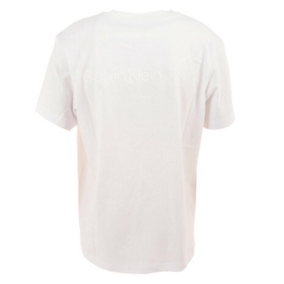 CALVINKLEIN JEANS (CALVINKLEIN JEANS )(メンズ)半袖Tシャツ メンズ レルトーナルインスティットロゴ J323805 YAF