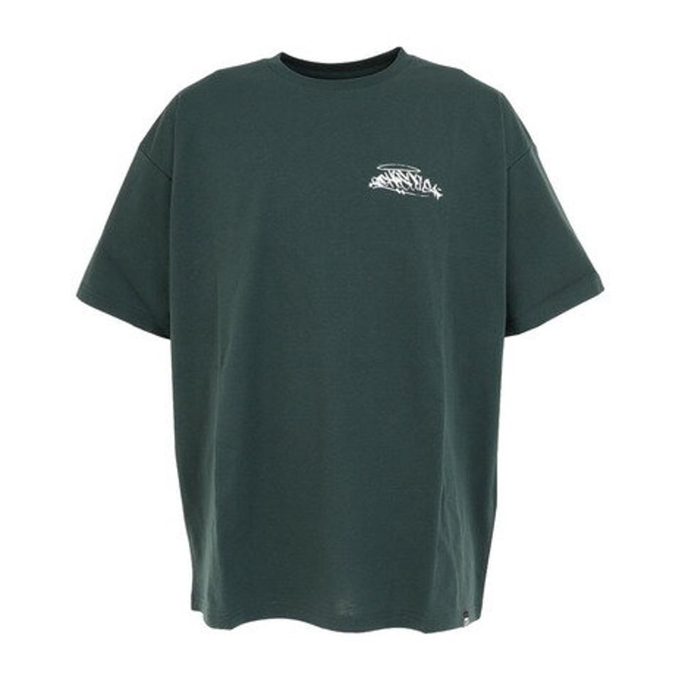 ディーシー・シュー(DC SHOE)(メンズ)半袖Tシャツ メンズ 23 GRAFFITI SS 23SUDST232057YGRN