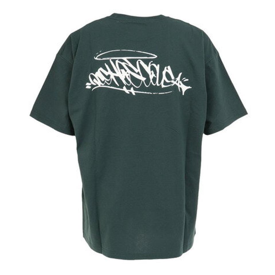 ディーシー・シュー(DC SHOE)(メンズ)半袖Tシャツ メンズ 23 GRAFFITI SS 23SUDST232057YGRN