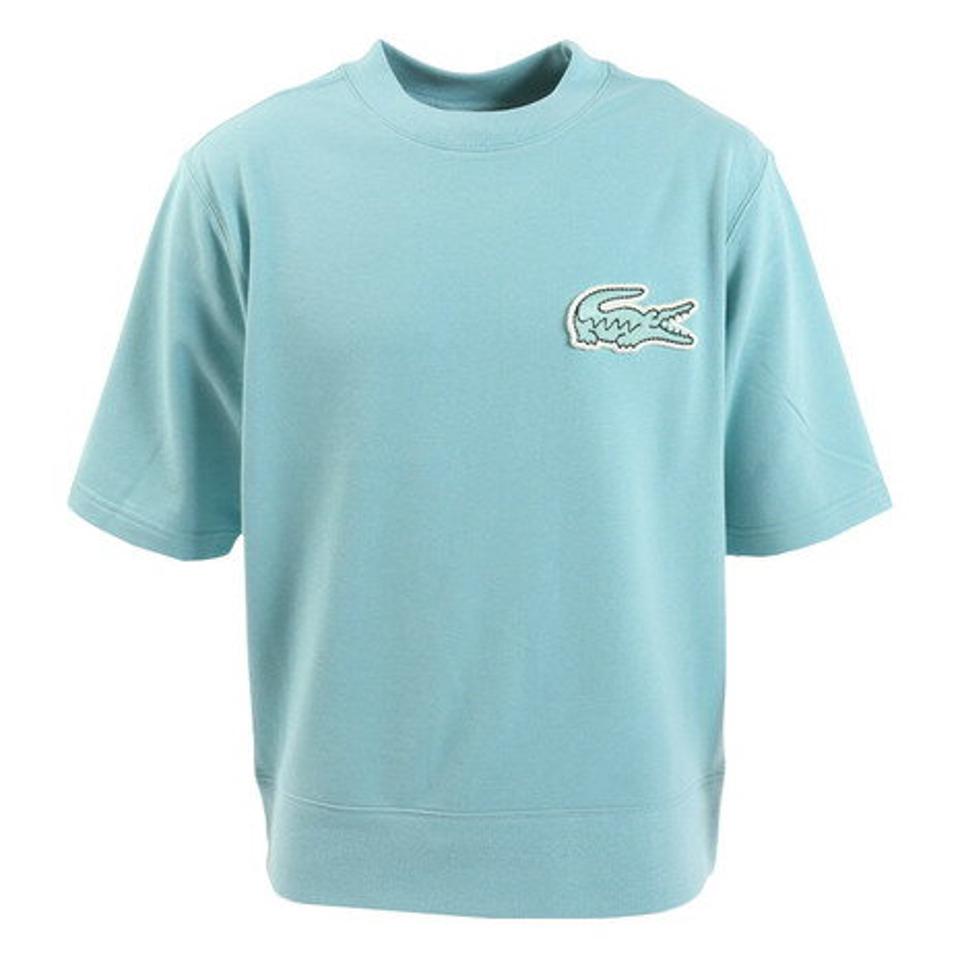 ラコステ(LACOSTE)(メンズ)半袖Tシャツ メンズ オーバーサイズクロックエンブレム SH058LJ-99-BVG