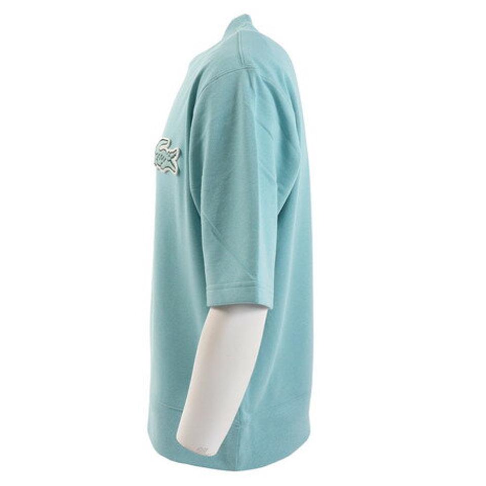 ラコステ(LACOSTE)(メンズ)半袖Tシャツ メンズ オーバーサイズクロックエンブレム SH058LJ-99-BVG