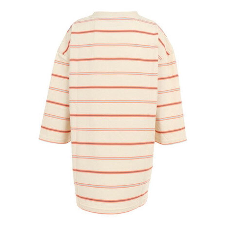 【10%OFFクーポン対象!8/10まで】スライド(SLYDE)(レディース)半袖Tシャツ レディース ボーダー 3/4スリーブ SL2023SSL-APP003SBEG