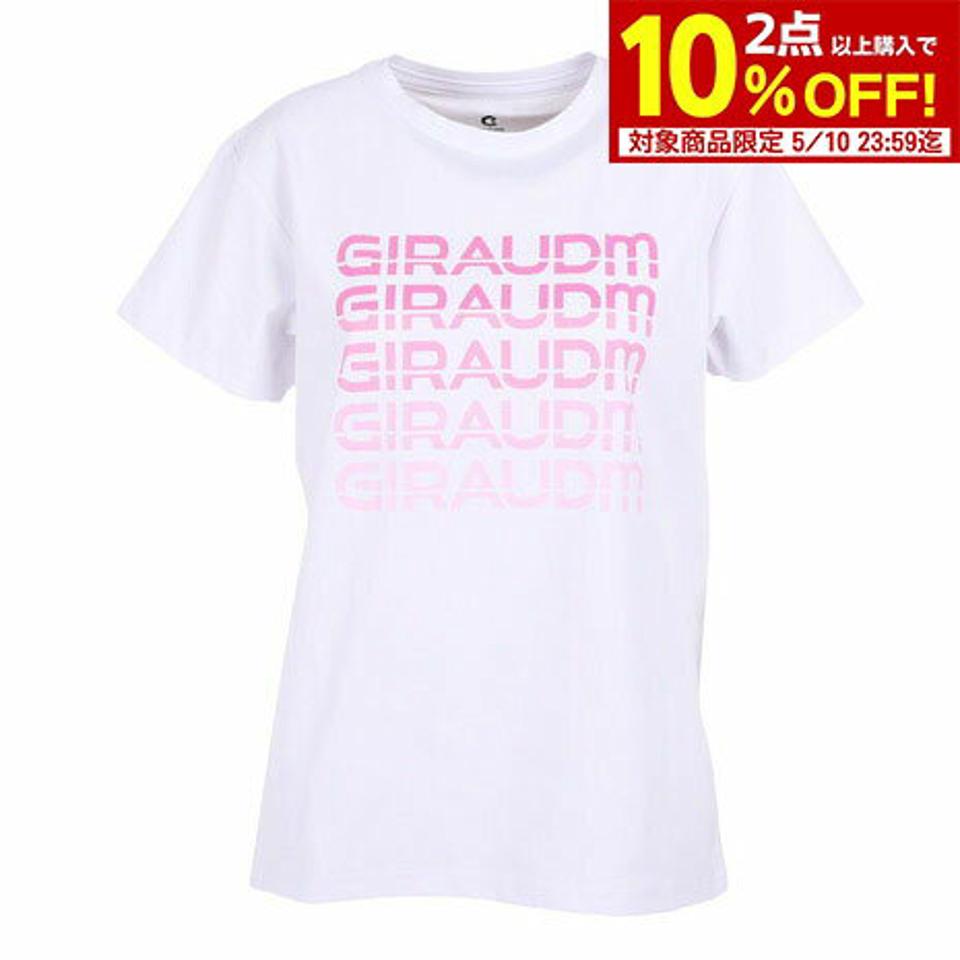 ジローム(GIRAUDM)(レディース)半袖Tシャツ レディース ドライプラス CT3S0043-TR864-GRCD WHT