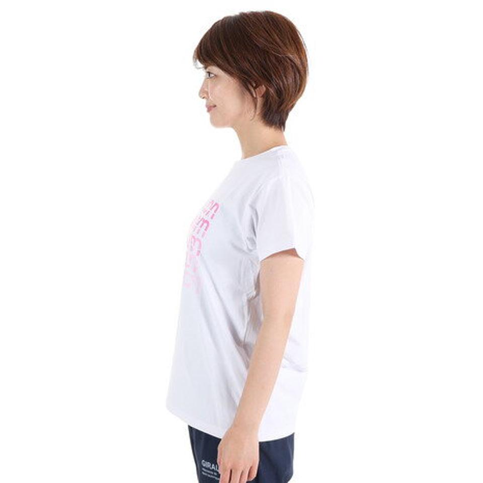 ジローム(GIRAUDM)(レディース)半袖Tシャツ レディース ドライプラス CT3S0043-TR864-GRCD WHT