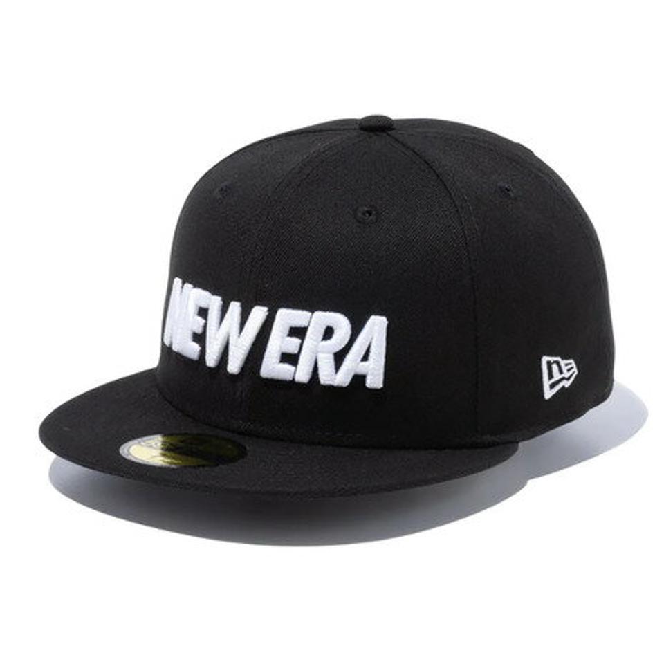 【10%OFFクーポン対象！6/13まで】ニューエラ（NEW ERA）（メンズ、レディース）キャップ 59FIFTY ワードマークロゴ 13552120 帽子 大きいサイズ