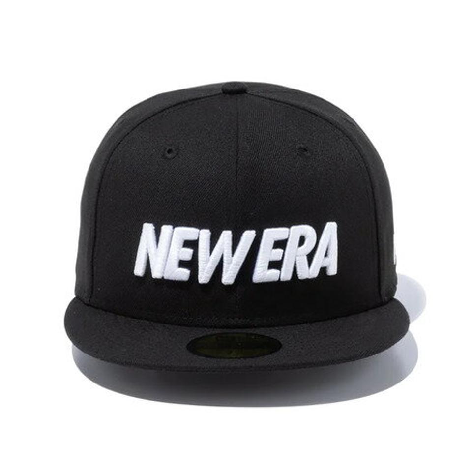 【10%OFFクーポン対象！6/13まで】ニューエラ（NEW ERA）（メンズ、レディース）キャップ 59FIFTY ワードマークロゴ 13552120 帽子 大きいサイズ