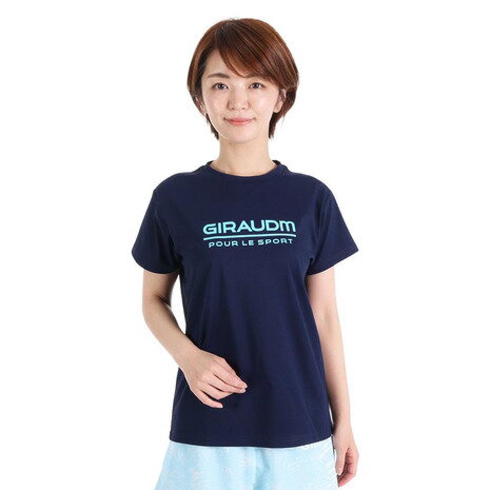 ジローム(GIRAUDM)(レディース)半袖Tシャツ レディース ドライプラス jarsey CT3S0041-TR864-GRCD NVY