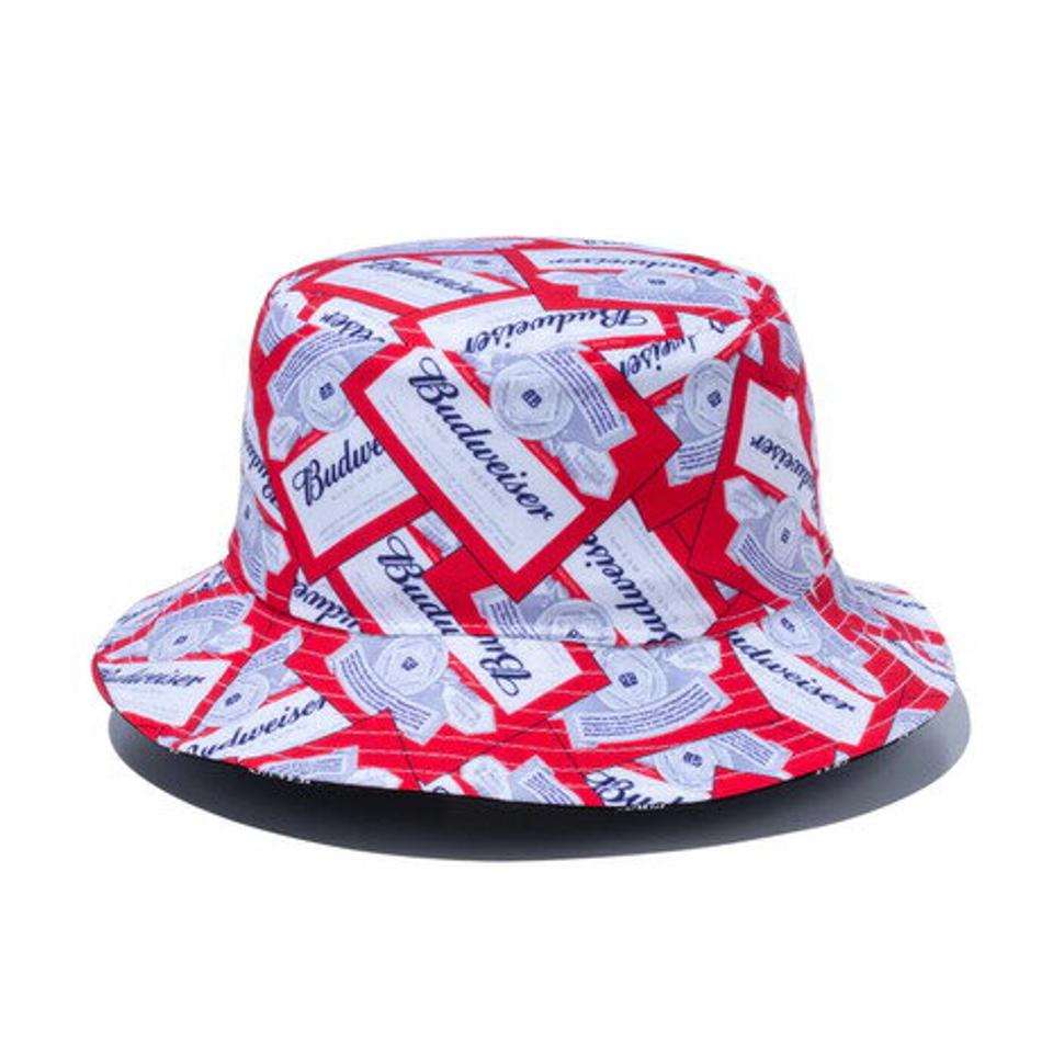 ニューエラ（NEW ERA）（メンズ、レディース）帽子 バケット01 Budweiser バドワイザー リバーシブル 13534522