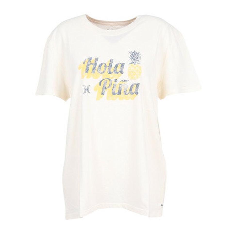 ハーレー(HURLEY)(レディース)HOLA PINA RELAXED 半袖Tシャツ 22 3HS15901200-TOFU