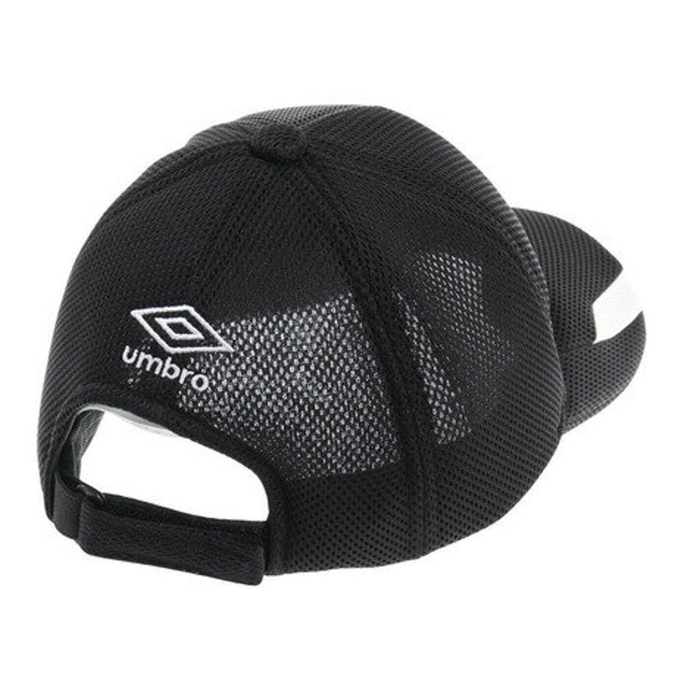 アンブロ（UMBRO）（キッズ）ジュニア はっ水メッシュキャップ UUDTJC03 BK