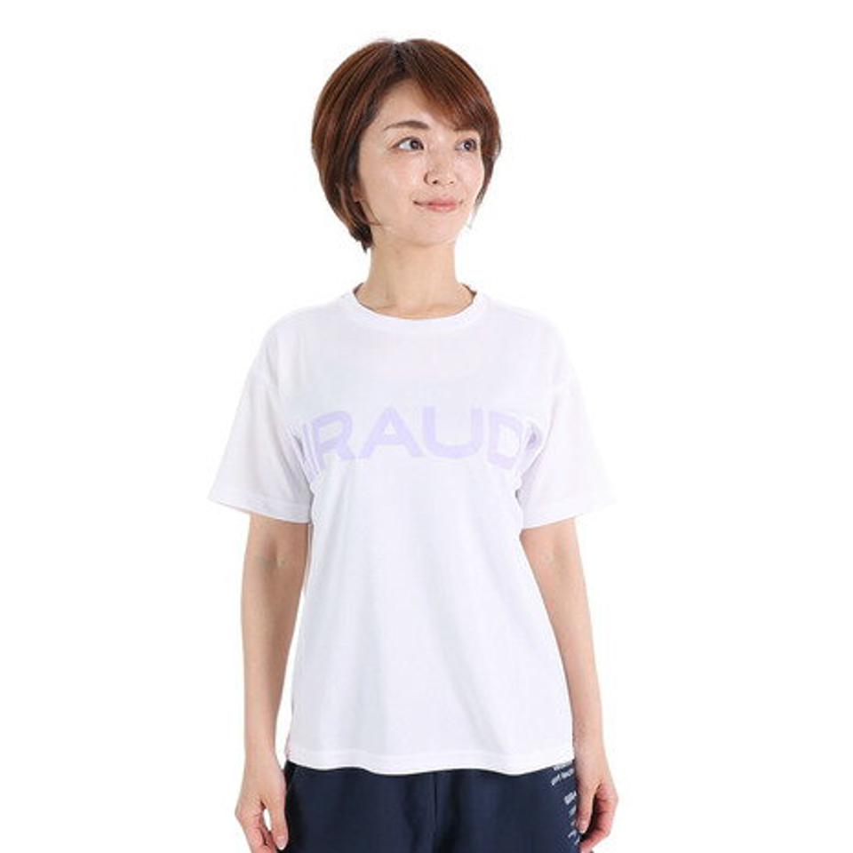 ジローム(GIRAUDM)(レディース)半袖Tシャツ レディース ドライプラス CT3S0049-TR864-GRCD WHT