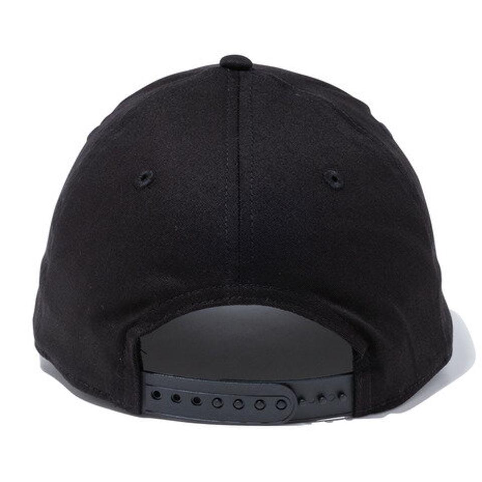ニューエラ（NEW ERA）（メンズ）9FIFTY ストレッチスナップ ボックスロゴ ブラック×ゴールド キャップ 13552072