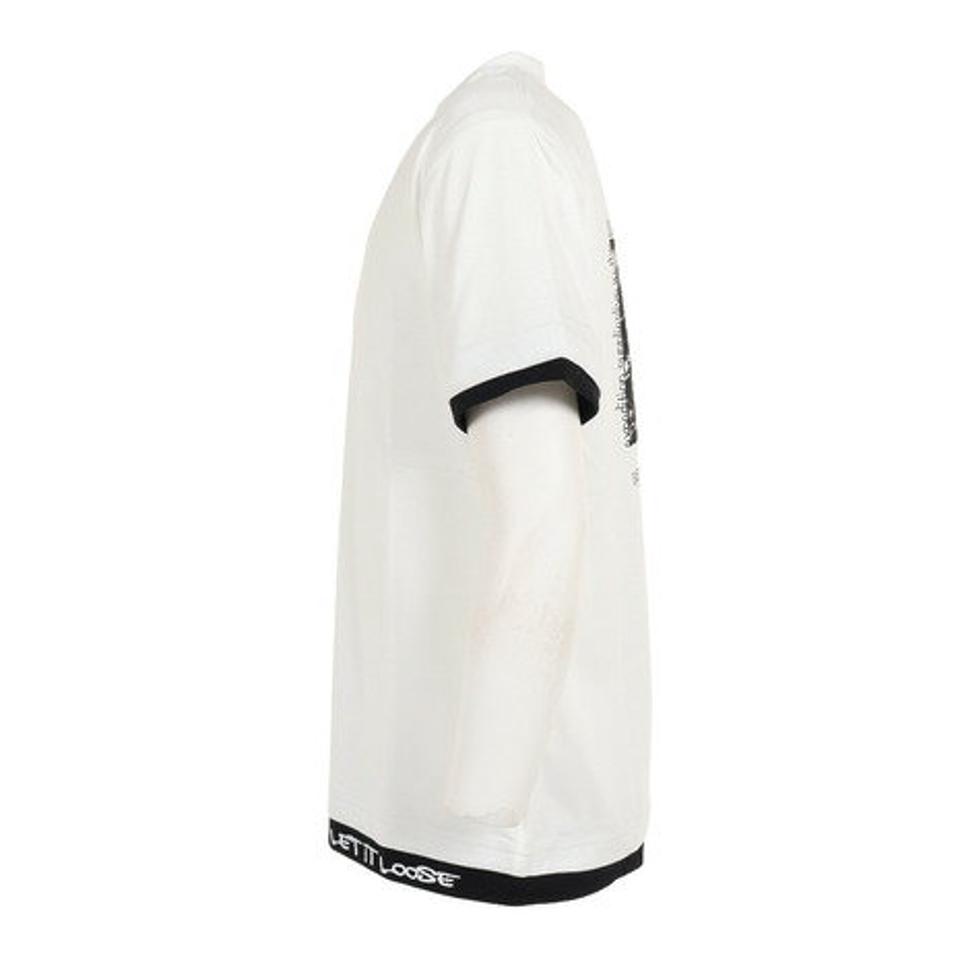 スライド(SLYDE)(メンズ)半袖Tシャツ メンズ LAYERD SL2023SSM-APP002WHT