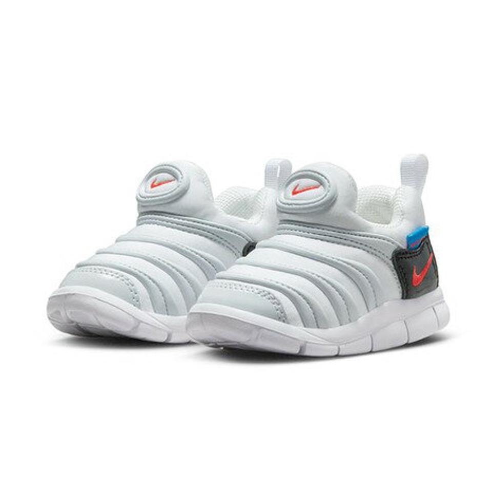 ナイキ（NIKE）（キッズ）ジュニアスニーカー ダイナモ フリー TD ホワイト ブラック 343938-103 スポーツ ファースト シューズ スリップオン 柔軟性