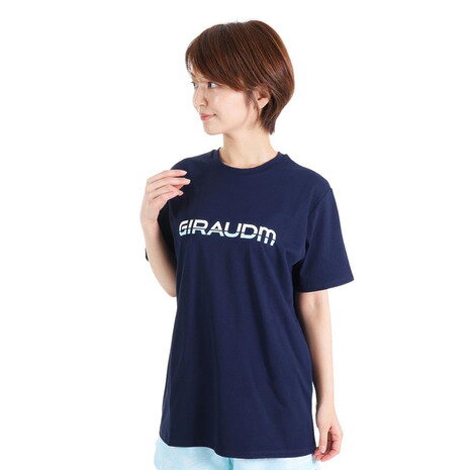 ジローム(GIRAUDM)(レディース)半袖Tシャツ レディース ドライプラス jarsey CT3S0039-TR864-GRCD NVY
