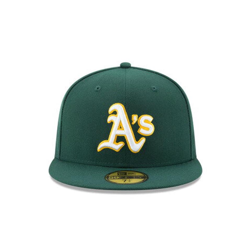 【10%OFFクーポン対象！6/13まで】ニューエラ（NEW ERA）（メンズ）キャップ 59FIFTY MLBオンフィールド オークランド・アスレチックス ロード 13554984 帽子 吸汗速乾