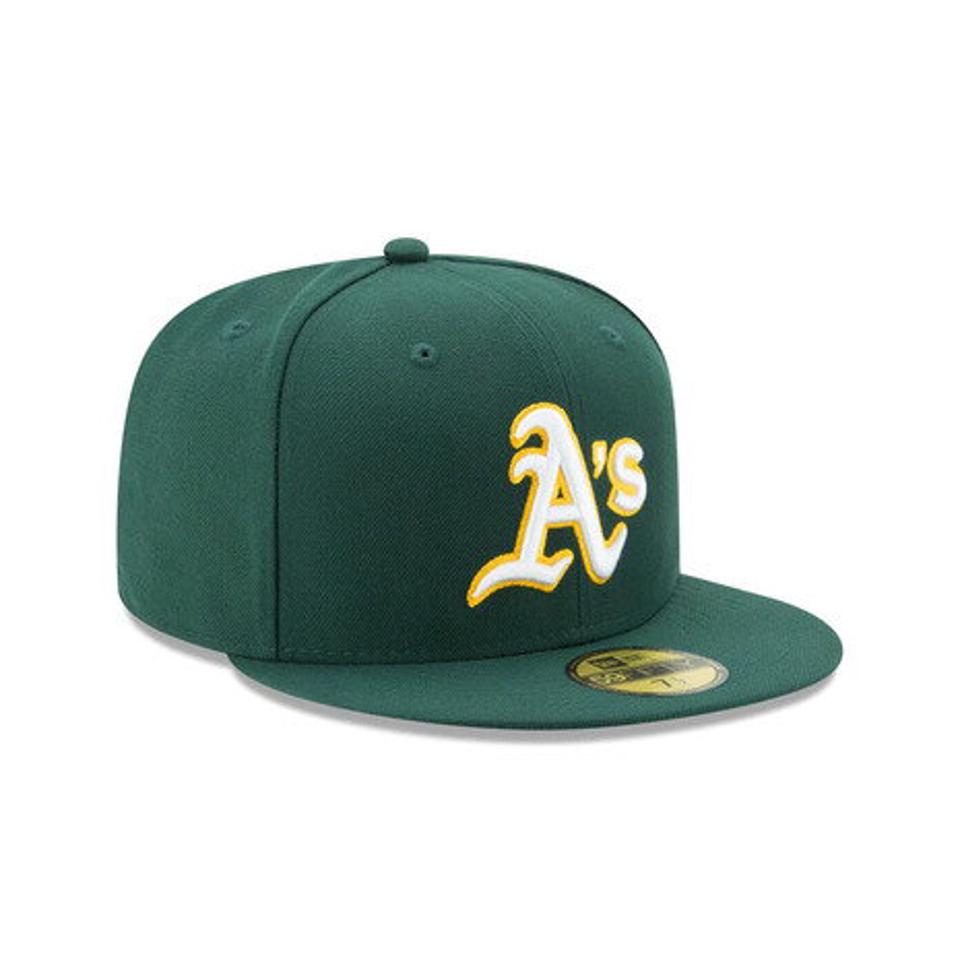 【10%OFFクーポン対象！6/13まで】ニューエラ（NEW ERA）（メンズ）キャップ 59FIFTY MLBオンフィールド オークランド・アスレチックス ロード 13554984 帽子 吸汗速乾