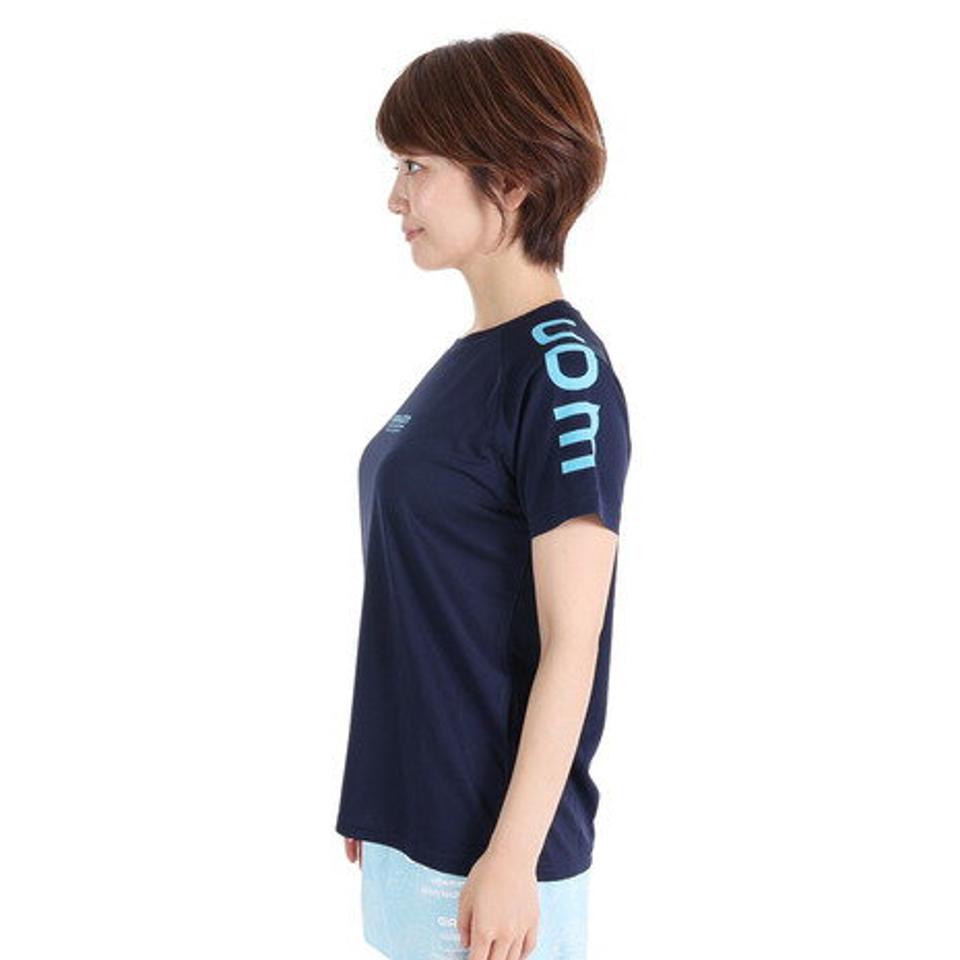 ジローム(GIRAUDM)(レディース)半袖Tシャツ レディース ドライプラス CT3S0047-TR864-GRCD NVY