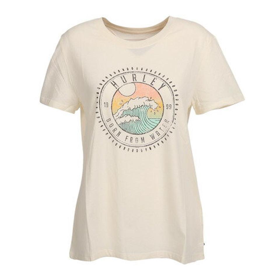 ハーレー(HURLEY)(レディース)半袖Tシャツ 22 3HS1580220-TOFU