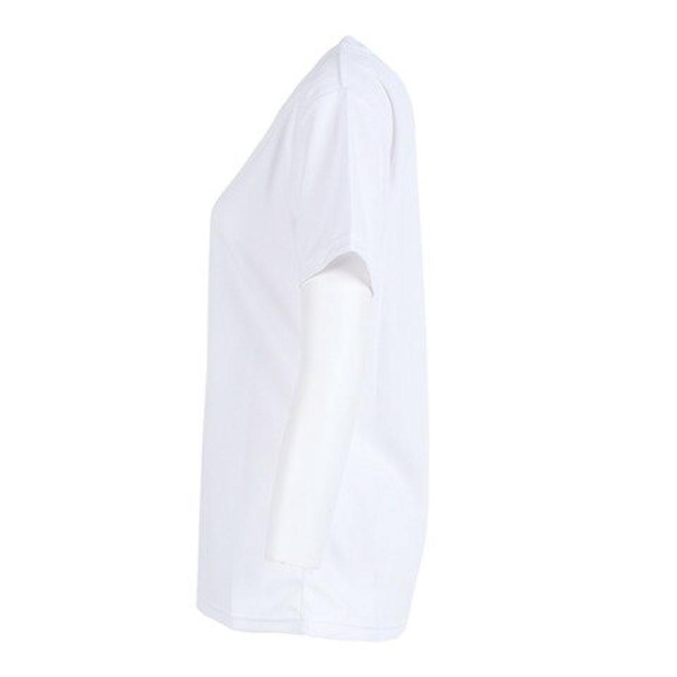 【2点10%OFFクーポン対象!8/10まで】アンブロ(UMBRO)(レディース)半袖Tシャツ レディース ワンポイント ドライ UMWTJA56 WHT