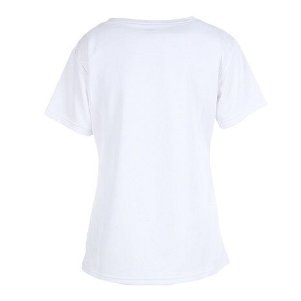 【2点10%OFFクーポン対象!8/10まで】アンブロ(UMBRO)(レディース)半袖Tシャツ レディース ワンポイント ドライ UMWTJA56 WHT