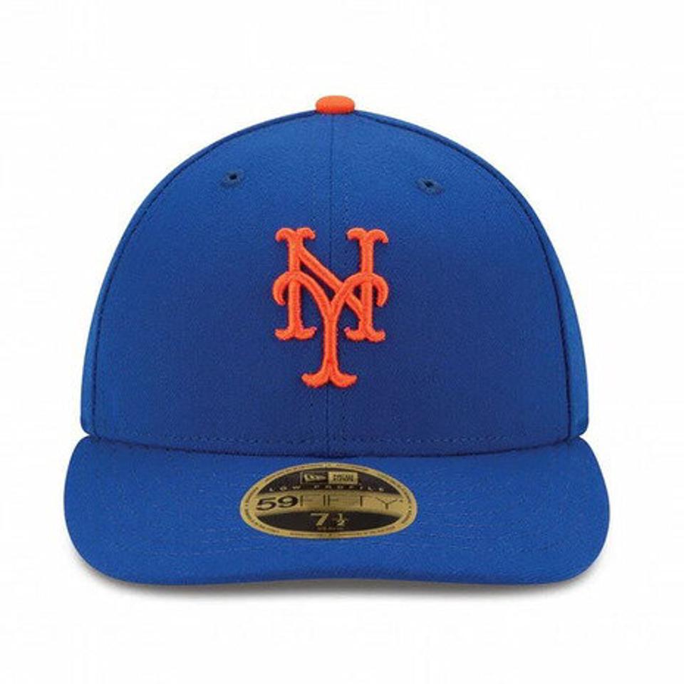 ニューエラ（NEW ERA）（メンズ、レディース）キャップ LP 59FIFTY MLBオンフィールド ニューヨーク・メッツ ゲーム 13554937 帽子