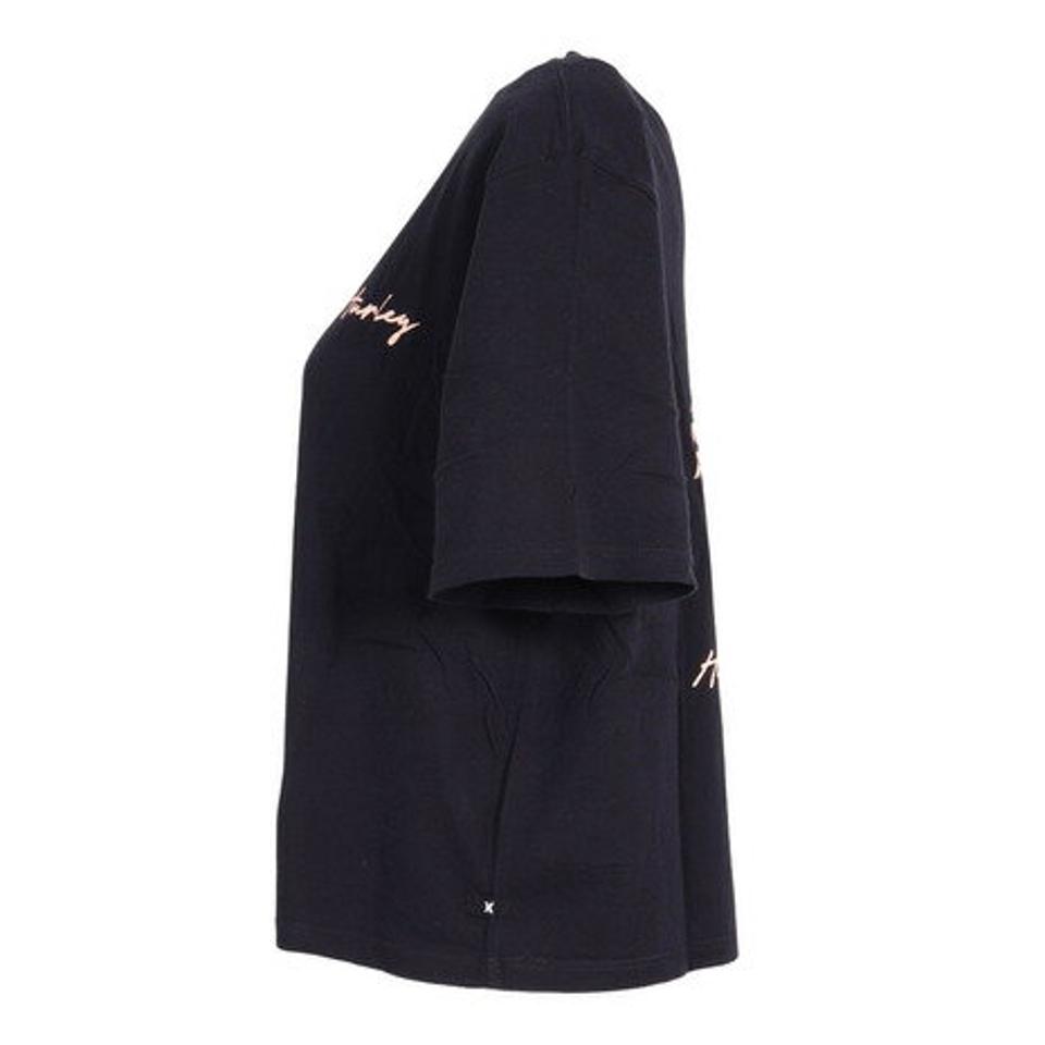 ハーレー(HURLEY)(レディース)KAYAH WASHED CROPPED Tシャツ 3HS1570072-BLK