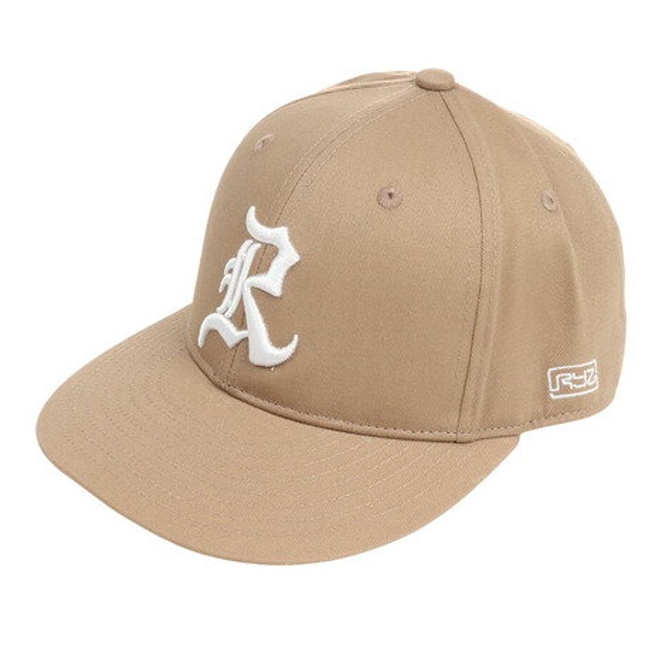 ライズ（RYZ）（メンズ、レディース）R-ロゴ PRE-CURVE キャップ RZ20ST23SS0036 BEG