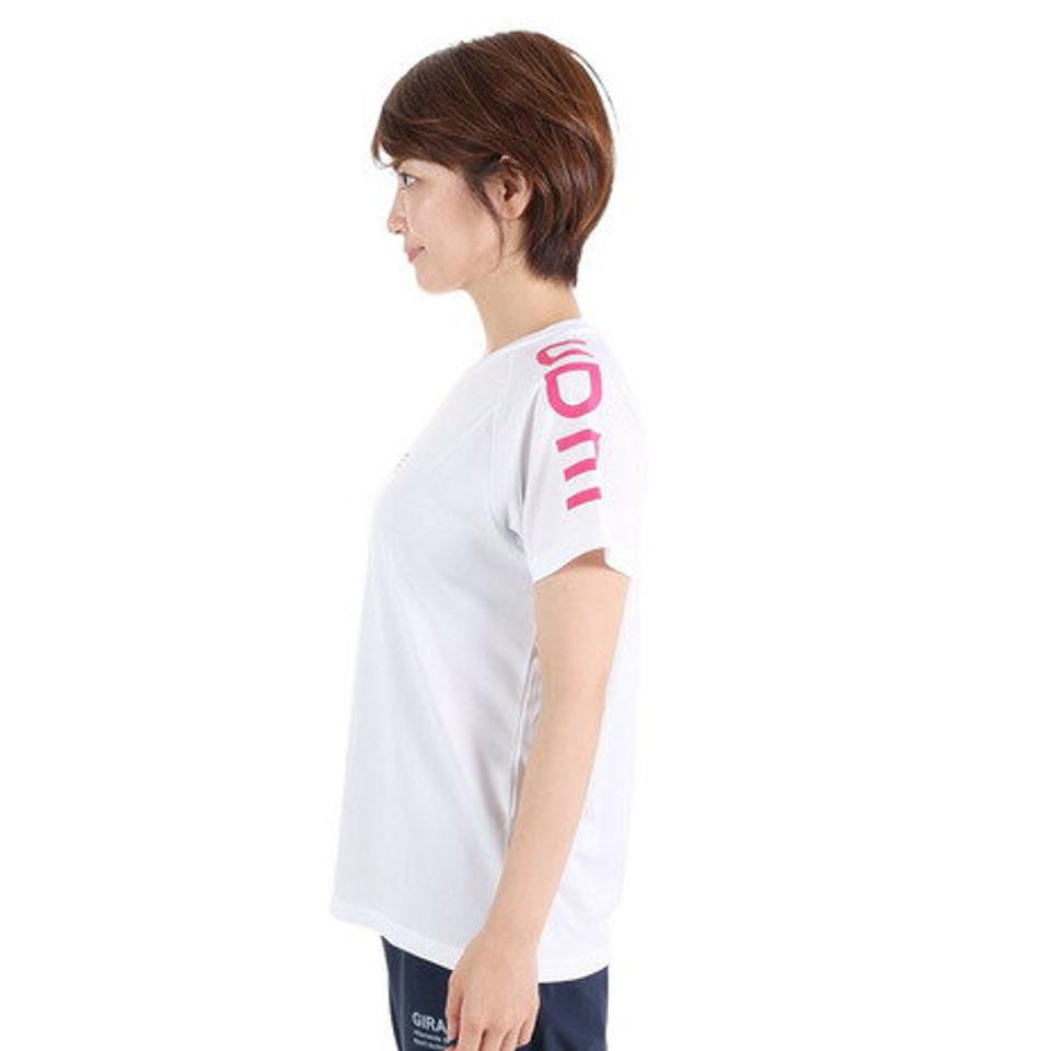 ジローム(GIRAUDM)(レディース)半袖Tシャツ レディース ドライプラス CT3S0047-TR864-GRCD WHT