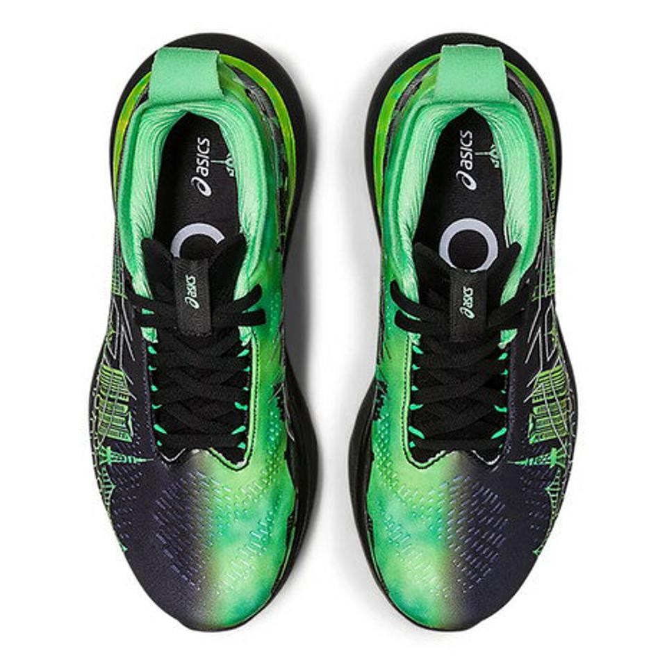 アシックス（ASICS）（レディース）ランニングシューズ ゲル ニンバス 25 GEL NIMBUS 25 ブラック 1012B554.001 スニーカー ジョグ ウォーキング 厚底 軽量