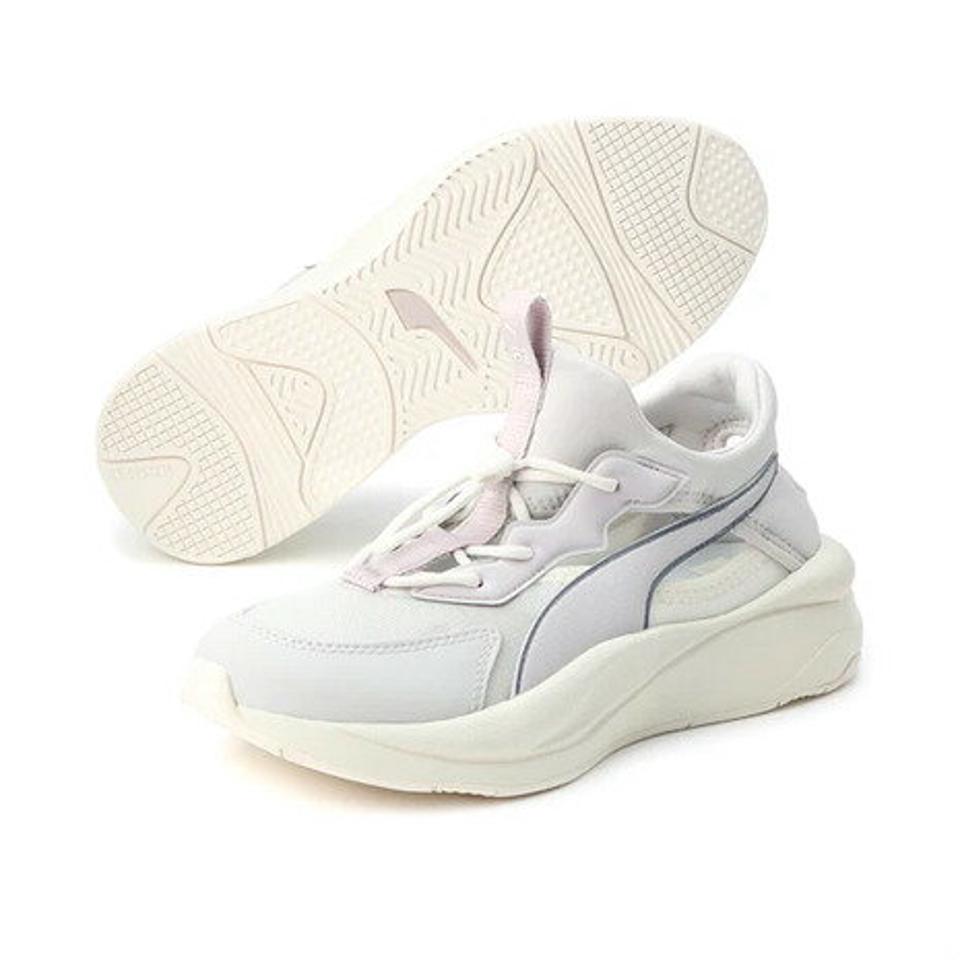 プーマ（PUMA）（レディース）スポーツサンダル ランニングシルエット カーブ ミュール 388418 スニーカー スリッポン 軽量 通気性