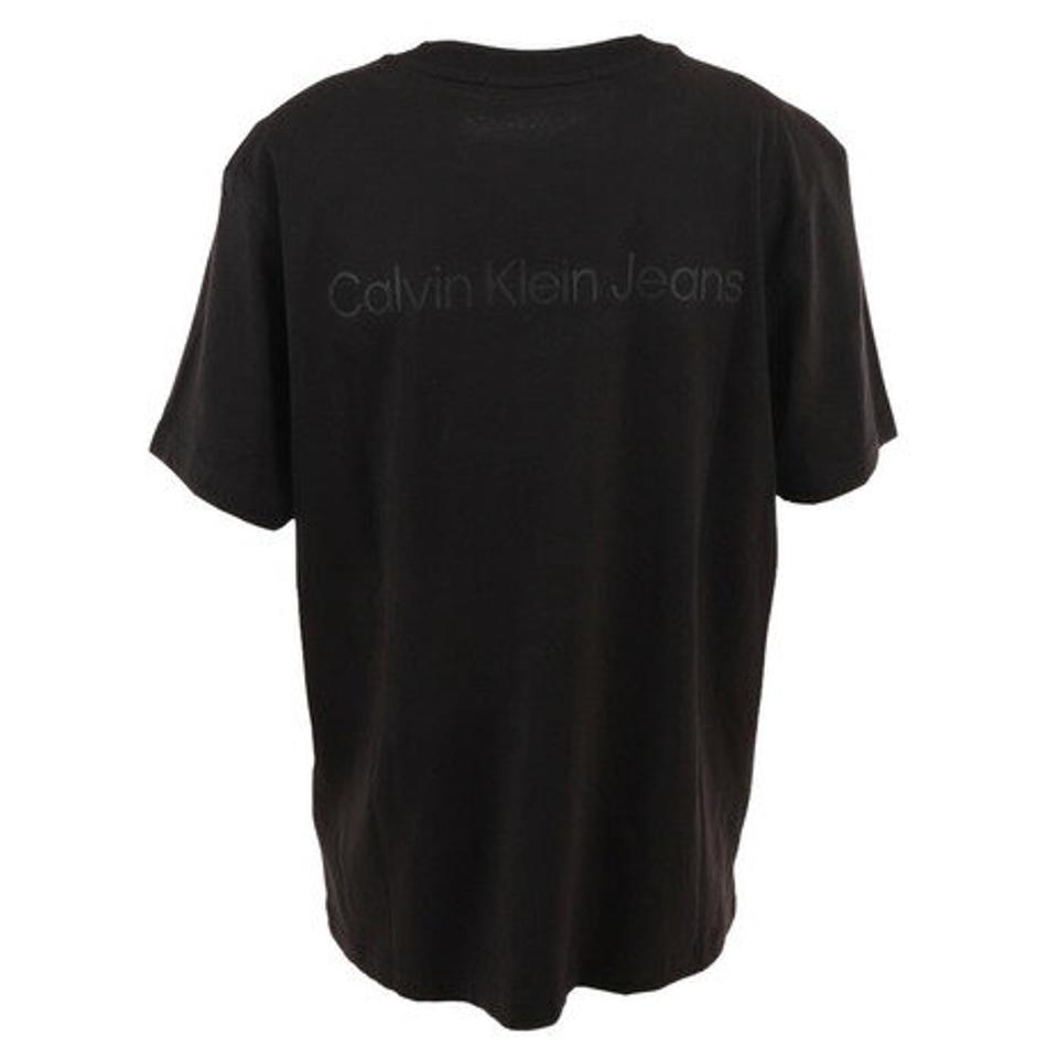 CALVINKLEIN JEANS (CALVINKLEIN JEANS )(メンズ)半袖Tシャツ メンズ レルトーナルインスティットロゴ J323805 BEH