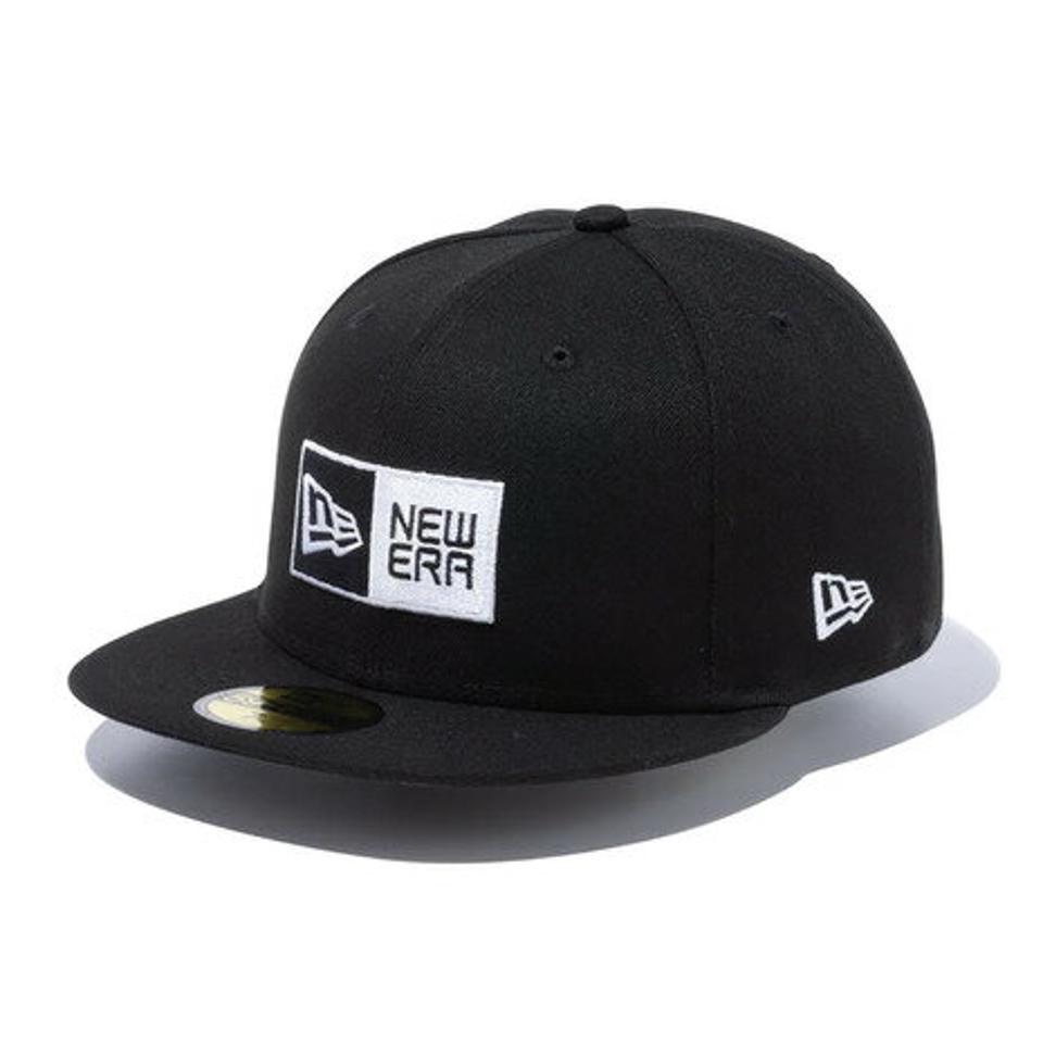 ニューエラ（NEW ERA）（メンズ、レディース）キャップ 59FIFTY ボックスロゴ 13552123