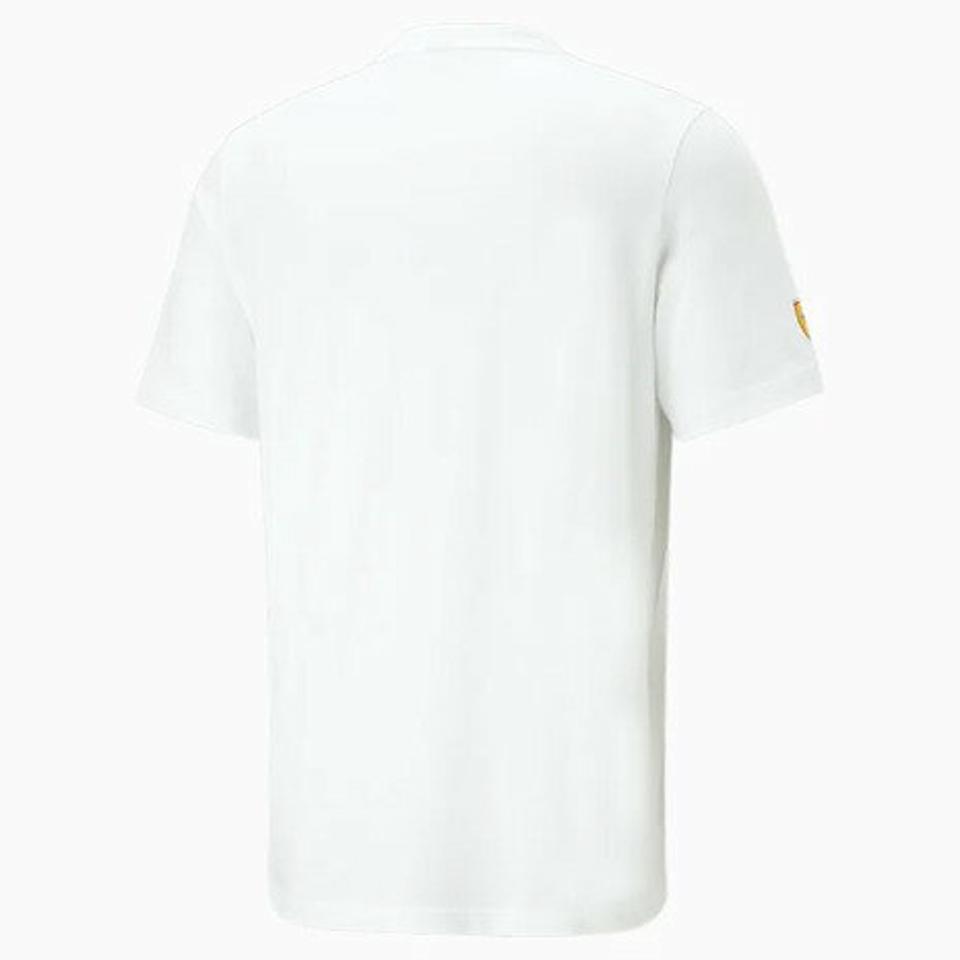 プーマ(PUMA)(メンズ)フェラーリ レース ビッグ シールド トーナル 半袖 Tシャツ 538184 04 WHT