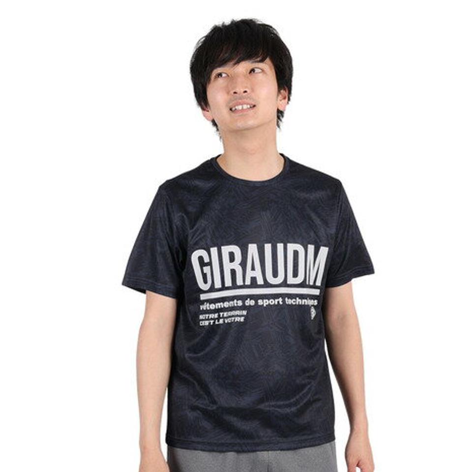 【3/10 24h限定 エントリー&対象3店舗以上買い回りで最大P10倍!】ジローム(GIRAUDM)(メンズ)半袖 Tシャツ メンズ ドライプラス CT3S0023-TR863-GRSD