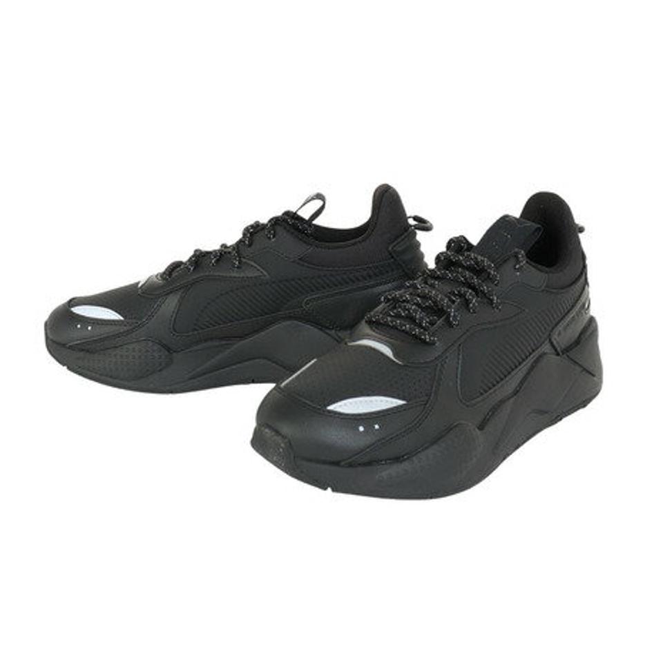 【6/5 24h限定 エントリー＆対象4店舗買い回りで最大P10倍！】プーマ（PUMA）（メンズ）スニーカー RS-X トリプル ブラック 39192801 スポーツ カジュアル シューズ タウン 普段履き