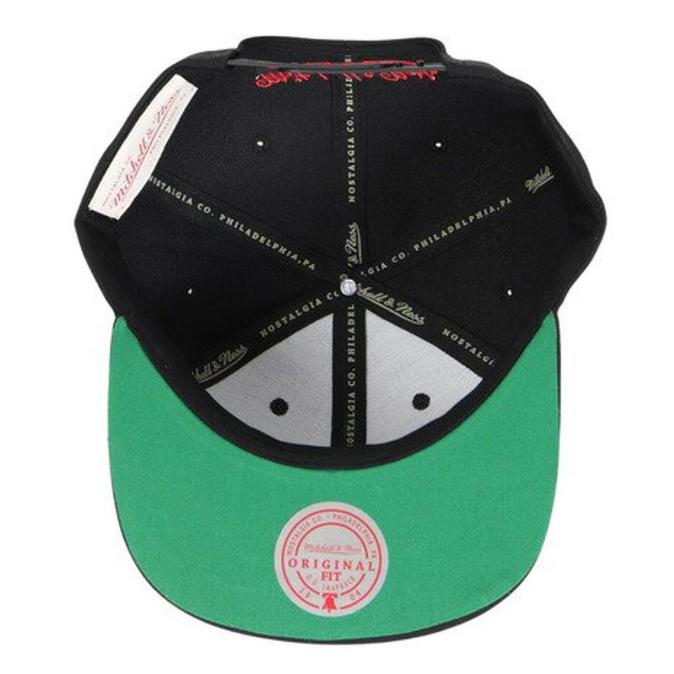 ミッチェルアンドネス（Mitchell&Ness）（メンズ）キャップ FRONT LOADED スナップバック LA Clippers HHSS2998-LACYYPPPBLCK