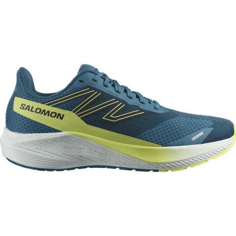 サロモン（SALOMON）（メンズ）ランニングシューズ エアロ ブレイズ WIDE BLU ブルー L47211300 スニーカートレーニング ジョギング