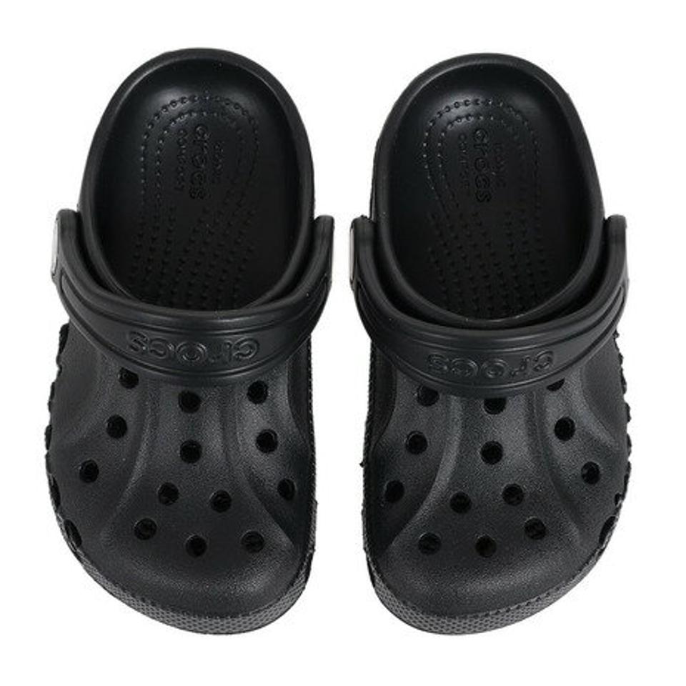 クロックス（crocs）（キッズ）ジュニアサンダル バヤ クロッグ トドラー ブラック 207012-001-2023 スポーツ シャワサン レジャー プール サボサンダル
