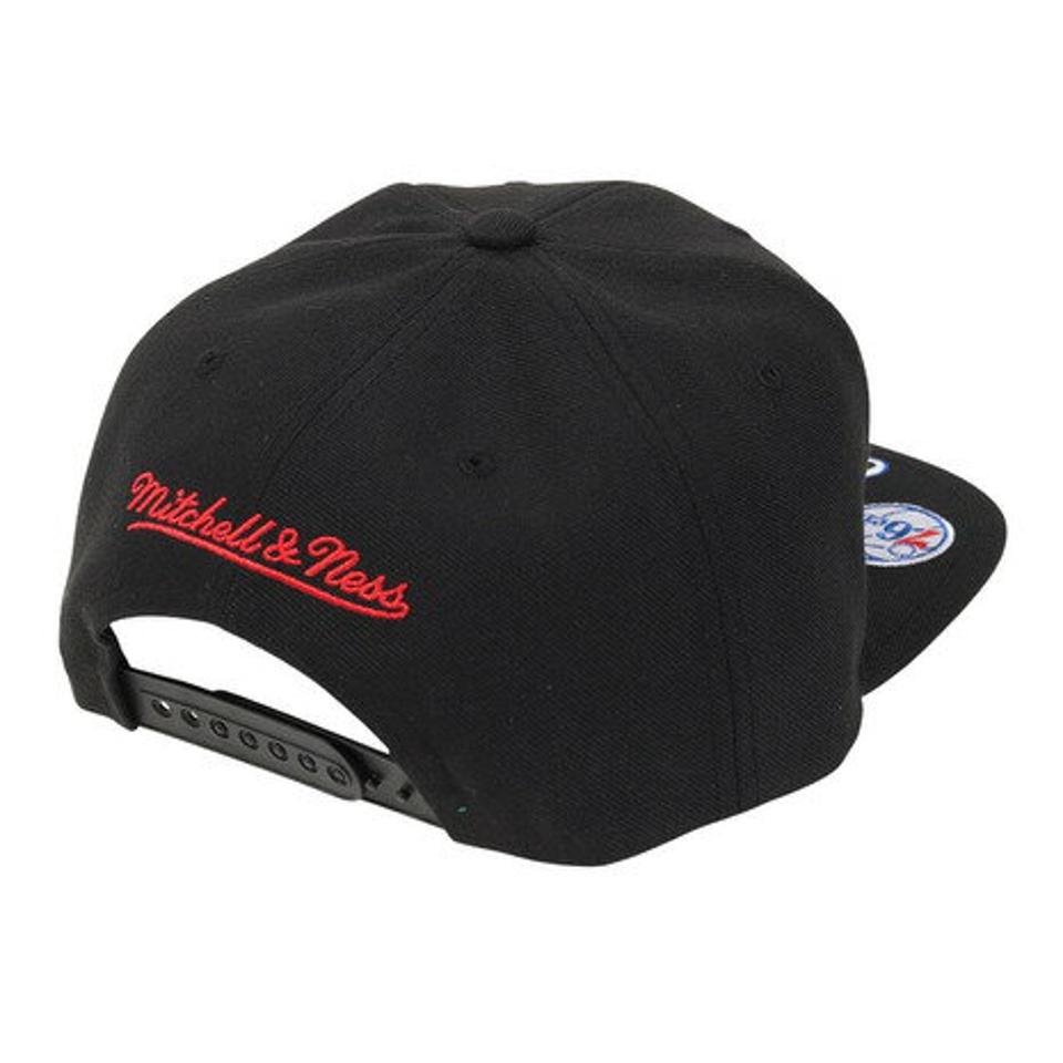ミッチェルアンドネス（Mitchell&Ness）（メンズ）キャップ FRONT LOADED スナップバック 76ers HHSS2998-P76YYPPPBLCK