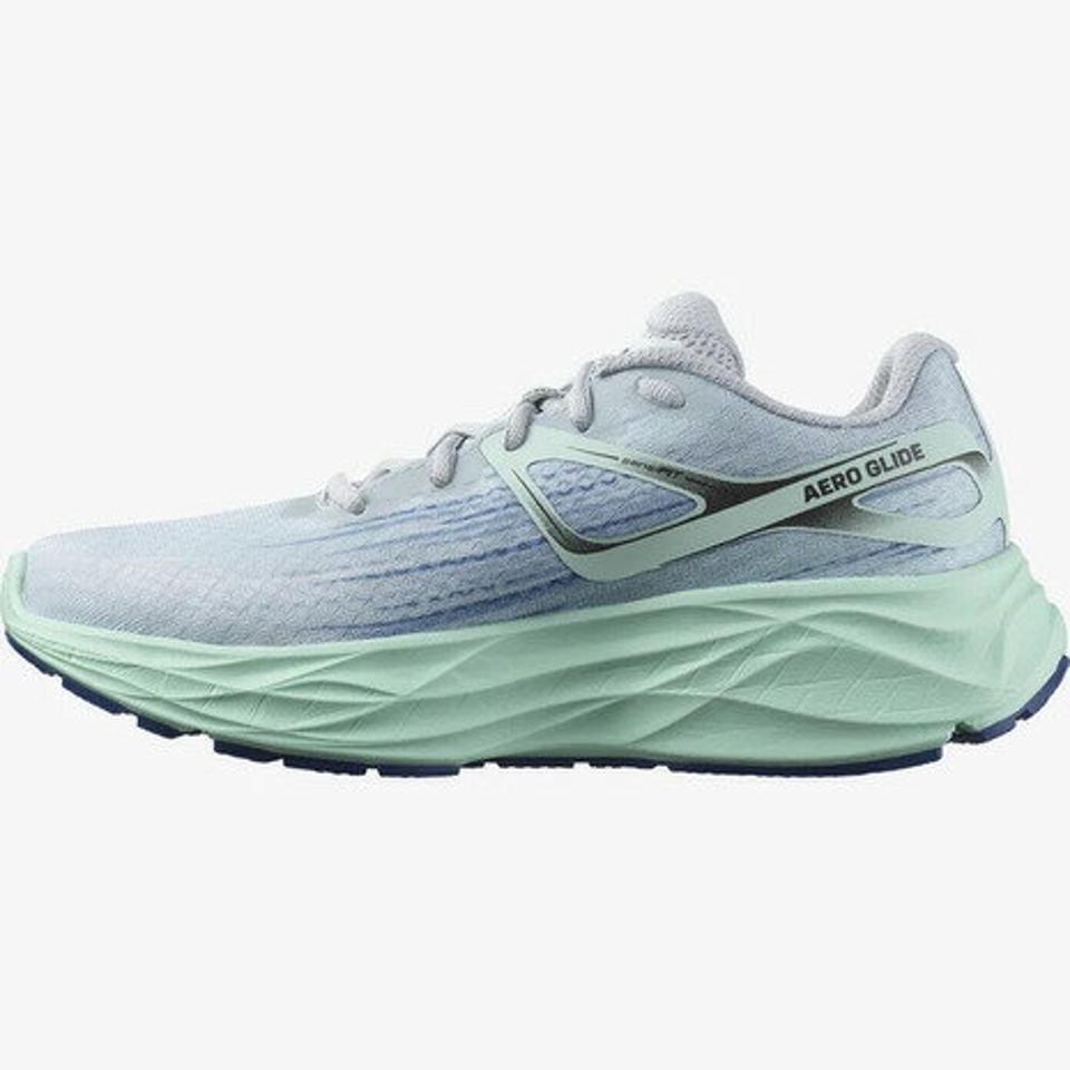 サロモン（SALOMON）（レディース）ランニングシューズ エアロ グライド W PEARL B ブルー L47123200 スニーカートレーニング ジョギング