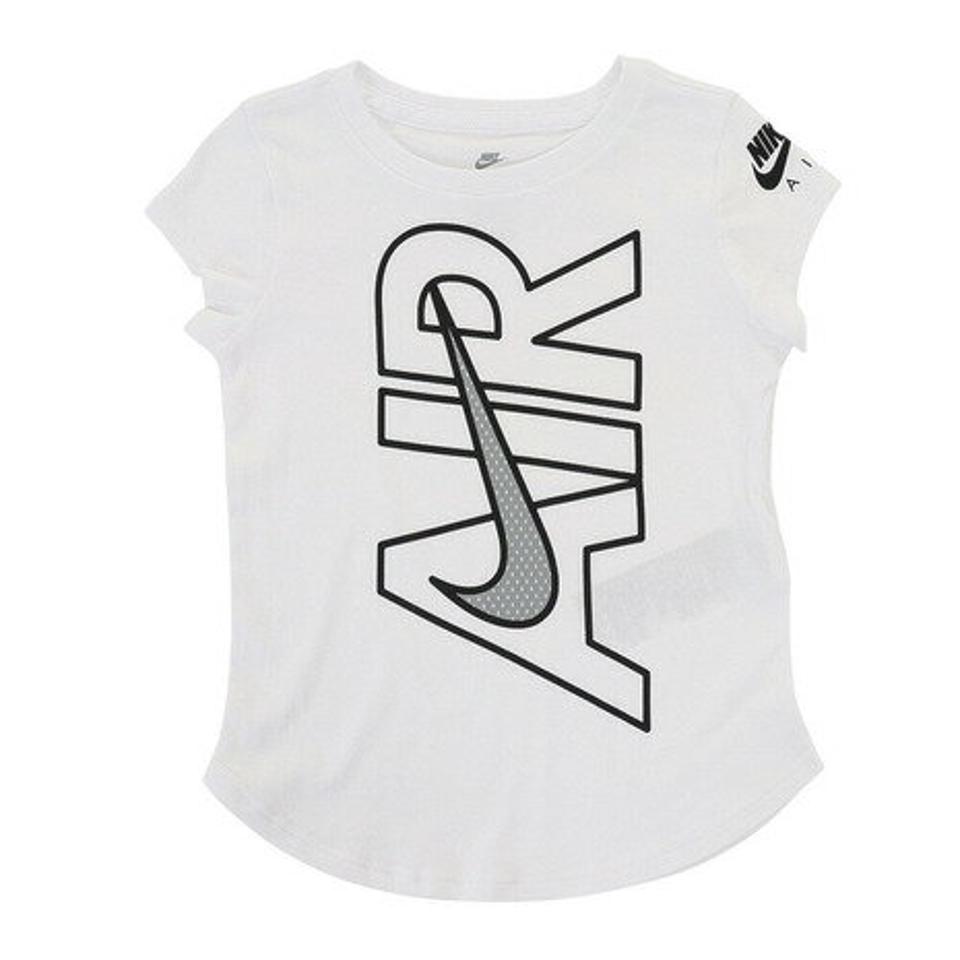 ナイキ(NIKE)(キッズ)ガールズ AIR GRAPHIC 半袖Tシャツ 26J068-001 ※要サイズ確認