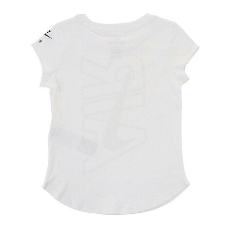 ナイキ(NIKE)(キッズ)ガールズ AIR GRAPHIC 半袖Tシャツ 26J068-001 ※要サイズ確認