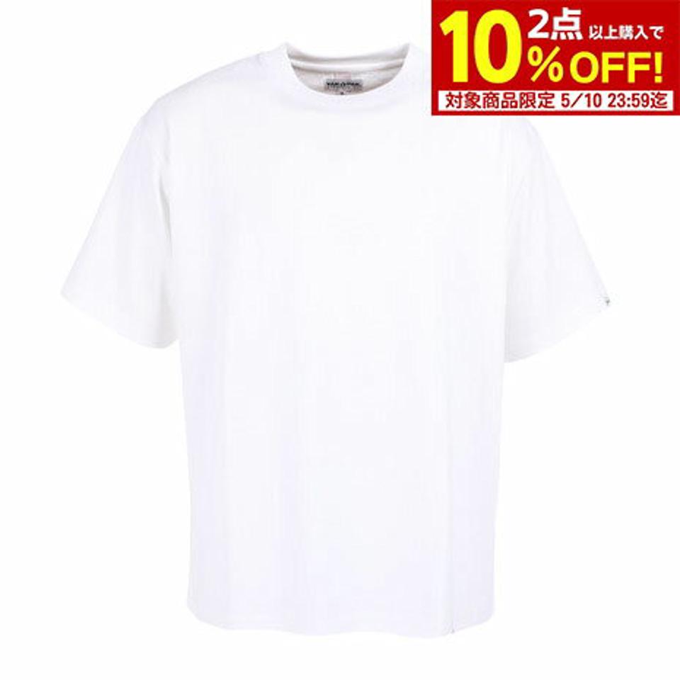 【2点10%OFFクーポン対象!8/10まで】ヤックパック(YAK PAK)(メンズ)半袖Tシャツ メンズ 無地 3510100-07 WHT