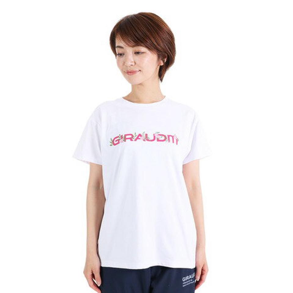 ジローム(GIRAUDM)(レディース)半袖Tシャツ レディース ドライプラス CT3S0044-TR864-GRCD WHT