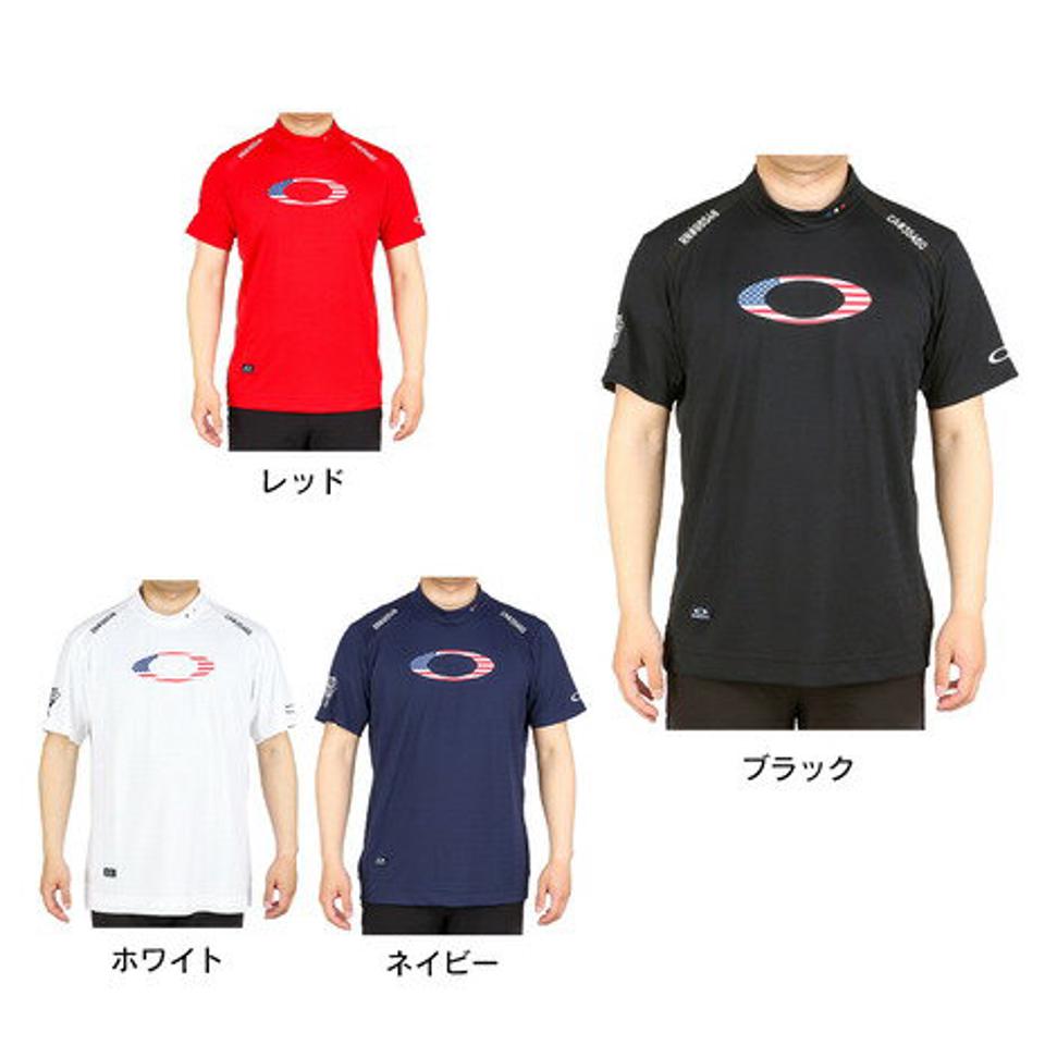 オークリー(OAKLEY)(メンズ) ゴルフウェア 吸汗速乾 ひんやり US モックネック半袖Tシャツ FOA404045