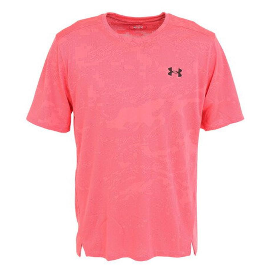 【10%OFFクーポン対象!7/5まで】アンダーアーマー(UNDER ARMOUR)(メンズ)半袖Tシャツ メンズ テック ベント ジャカード 1377052 683