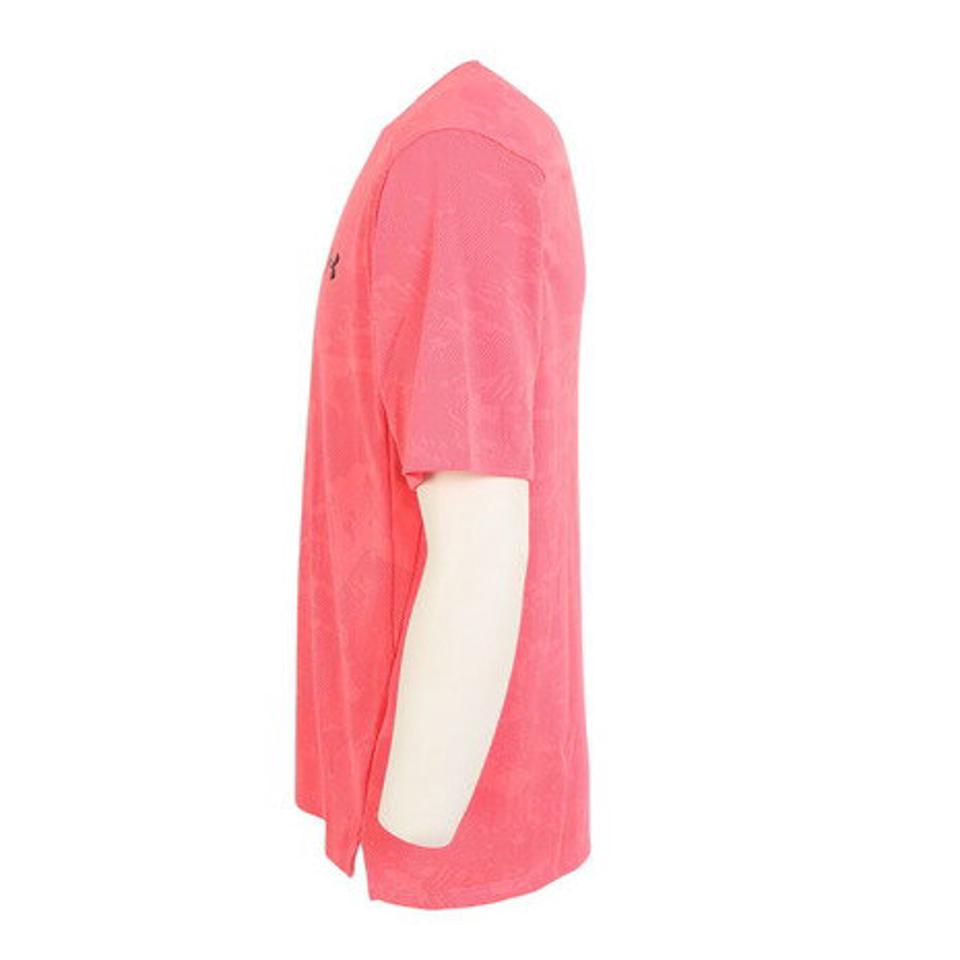 【10%OFFクーポン対象!7/5まで】アンダーアーマー(UNDER ARMOUR)(メンズ)半袖Tシャツ メンズ テック ベント ジャカード 1377052 683