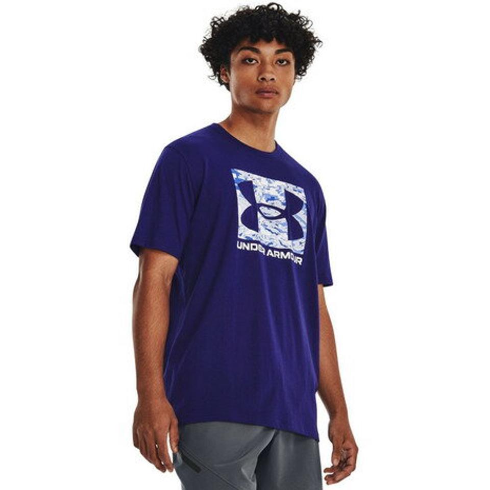アンダーアーマー(UNDER ARMOUR)(メンズ)ショートスリーブ Tシャツ ABC カモ ボックスド ロゴ 1361673 468